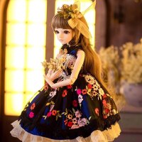 女孩生日公主洋娃娃60cm高端大气儿童公主4岁6岁8岁10岁14岁 莫德 送换装衣服+鞋+假发+礼包