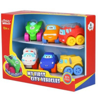 砸了不疼婴儿玩具车仔搪胶车仔推行小汽车耐摔6-1-2岁玩具 A款