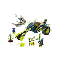 兼容乐高幻影忍者大电影人仔摩托人偶小人男孩子拼装积木玩具 锁链伏击车