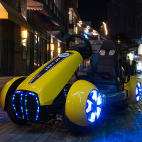 儿童电动卡丁车四轮玩具汽车可坐人宝宝遥控网红车子小孩充电童车