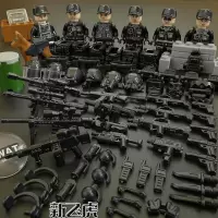 兼容乐高积木人仔拼装军事坦克战车玩具飞机小男孩儿童战狼2冷锋1 新飞琥图(可换装)