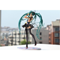 初音未来MIKU演唱会2代花色和服造型手办模型公仔摆件祖国版 彩色衣初音高度21cm 原装