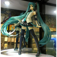 初音未来MIKU演唱会2代花色和服造型手办模型公仔摆件祖国版 超大V3初音高度41cm 原装