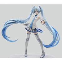 初音未来MIKU演唱会2代花色和服造型手办模型公仔摆件祖国版 超大雪初音高度42cm 原装