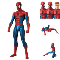 SHF钢铁蜘蛛侠手办英雄远征玩具模型复联4人偶PS4游戏玩偶公仔 MAF075蜘蛛侠漫画版 高约16cm