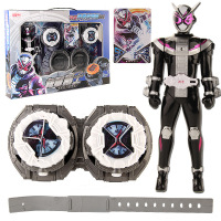 SHF真骨假面骑士手办空我kuuga时王表盘变身器腰带模型玩具人偶 时王手表收纳带788-3 高约16cm