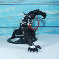 山口式毒液手办钢铁蜘蛛侠玩具模型蝙蝠侠金刚狼死侍人偶玩偶 毒液静态 祖国版高约16cm