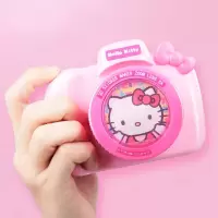 迪士尼3D贴纸机儿童女孩子玩具3-6-8-12岁生日小学生宝宝玩具 3D立体贴纸机(凯蒂猫粉)