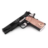 1:2.05 M1911柯尔特玩具模型M92A1合金军事收藏礼品全金属大号可抛壳不可发工抛壳1911黑色