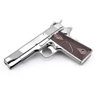 1:2.05 M1911柯尔特玩具金属模型 合金模军事收藏礼品 可拆卸可抛壳 不可发射 银色
