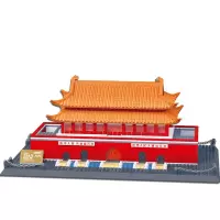[顺丰]兼容乐高小颗粒天坛城市世界建筑模型拼装积木伦敦桥酒馆商店组装系列女孩男孩子玩具8岁6节日 8016天安门758片