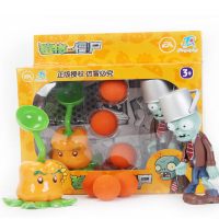 儿童玩具正版植物大战僵尸3-6周岁7岁男孩子4疆尸5生日12 (硬)辣椒投手+僵尸共6子弹+送地图