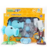 儿童玩具正版植物大战僵尸3-6周岁7岁男孩子4疆尸5生日12 (软胶)寒冰射手+僵尸共6子弹+送地图