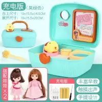 儿童女孩过家家仿真宠物可爱小鸡养成屋小伶女童玩具生日3岁6 绿-萌鸡养成屋[带儿歌/故事/学习]+带2只娃娃