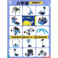 六一儿童玩具女孩4-6生日5-7小孩女童8小学生12岁10以上 [彩盒装]六年级科学制作-8个标配+14个拓展实验