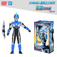 灵动创想奥特曼玩具之力必杀男孩儿童欧布捷德迪迦贝利亚人偶套装 奥特之力[布鲁]可动人偶