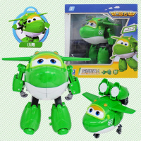 奥迪双钻正版超级飞侠玩具套装全套大号变形机器人乐迪郎朗包警长 小青-大号变形