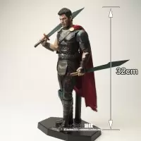 盒装漫威大号模型手办摆件真人雷神托尔cos道具 1:6雷神(整体高32厘米)