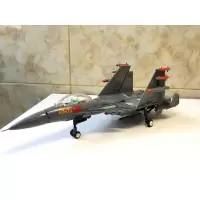 F35 歼J20 J31 J15飞机模型积木玩具F22 B2空警2000运20武直18 400140035005三款打包