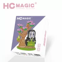 HC6041-6046钻石颗粒积木儿童创意休闲 系列玩具兼容乐高 HC-6044织毛衣