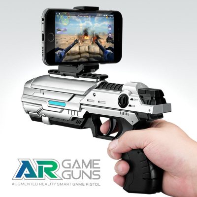 AR蓝牙游戏体感CS射击VR3D魔力4D儿童仿真电动玩具男孩 蓝牙虚拟现实VR枪