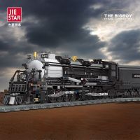 MOC火车系列BIGBOY蒸汽机车儿童益智拼装积木玩具59005