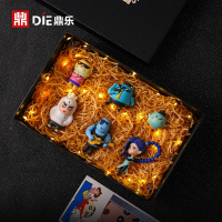 刺客伍六七盲盒手办玩具人偶可爱卡通动漫摆件梅花十三生日礼物