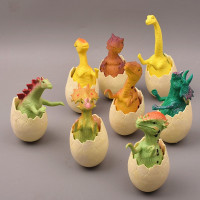恐龙蛋大号破壳霸王龙三角龙仿真动物模型侏罗纪世界套装儿童玩具