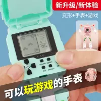 变形手表玩具男童可佩戴变形机器人手表游戏幼儿园男女孩生日礼物