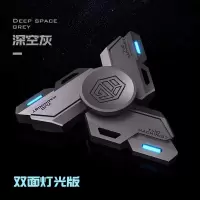指尖陀螺发光金属合金edc夜光手指指间减压神器解压玩具