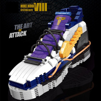 科比积木收藏版NBA黑曼巴湖人乔丹詹姆斯库里麦迪纪念手册拼装拼插积木送男友男生礼品生日礼物玩具 科比