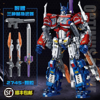 兼容乐..高积木变形大黄蜂金刚擎天柱威震天高达机甲模型拼装恐龙成年高难度男孩儿童机器人玩具儿童礼物