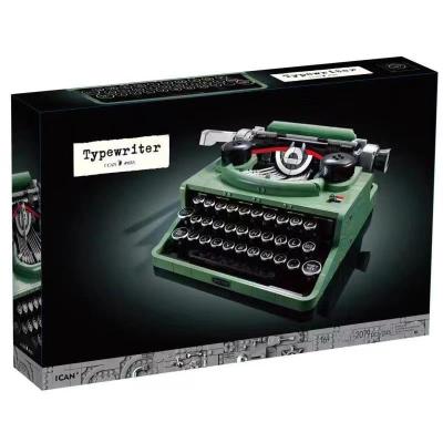 创意系列复古打字机21327成人高难度拼装积木益智玩具