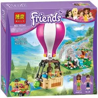 女孩好朋友系列Friends心湖城热气球41097拼装积木博乐10546