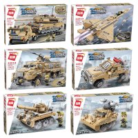 军事雷霆使命战斗机坦克悍马装甲战车天幕积木拼装玩具男六一