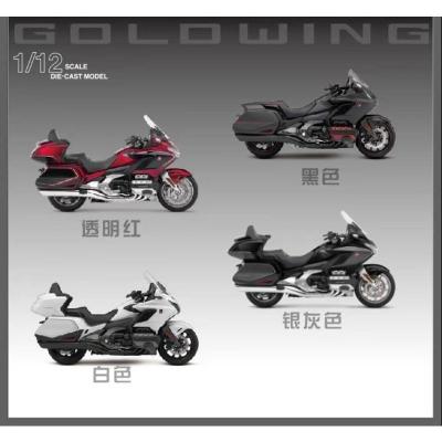 LCD 1:12 Honda GL1800 Gold Wing 本田金翼摩托 合金模型