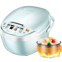 美的电饭煲MB-FB30simple101 一键快速饭 24小时预约 匠铜聚能釜内胆3L炫彩电饭锅