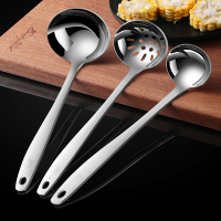 烘焙精灵大汤勺家用大勺子大号汤匙长柄加深火锅勺大漏勺盛汤粥