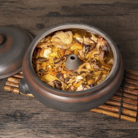 符象云南汽锅鸡汽锅多层家用紫陶蒸锅紫砂蒸汽锅电气锅气锅鸡砂锅