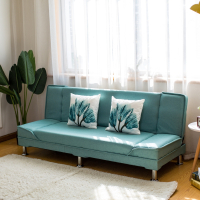 可折叠沙发客厅小户型布艺沙发简易单人双人三人沙发1.8米沙发床