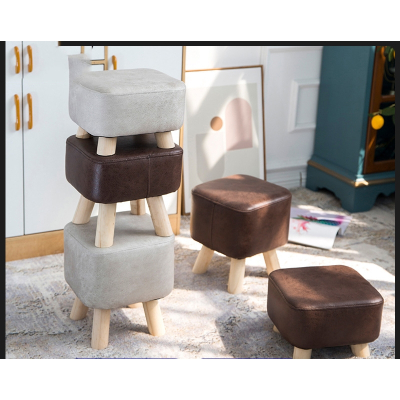 小凳子家用创意小椅子客厅简约法耐圆凳子可爱懒人小矮板凳换鞋凳