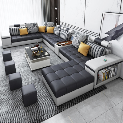 法耐北欧简约布艺沙发客厅组合轻奢小户型乳胶现代科技布沙发家具套装