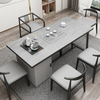 法耐阳台茶桌椅组合轻奢现代简约岩板茶几客厅家用茶具套装一体泡茶台