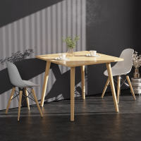 法耐(FANAI)北欧餐桌小户型家用饭桌现代简约长方形吃饭小桌子客厅餐桌椅组合