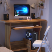 法耐电脑桌台式家用办公桌小型简约卧室租房学习写字桌台宿舍小书桌子