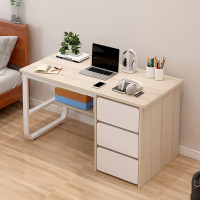 法耐电脑桌台式办公桌现代简约带抽屉书桌桌椅组合卧室学生家用学习桌