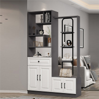 医匠进门玄关柜鞋柜一体简约现代入户屏风隔断柜客厅小户型间厅置物架