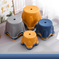 医匠家用简易塑料圆凳子高凳小椅子创意加厚成人矮凳板凳儿童宝宝脚凳