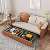 医匠轻奢免洗科技布沙发床现代储物小户型客厅功能两用可折叠意式极简