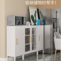 法耐(FANAI)北欧轻奢餐边茶水酒柜简约铁艺客厅阳台收纳置物柜厨房餐具储物柜